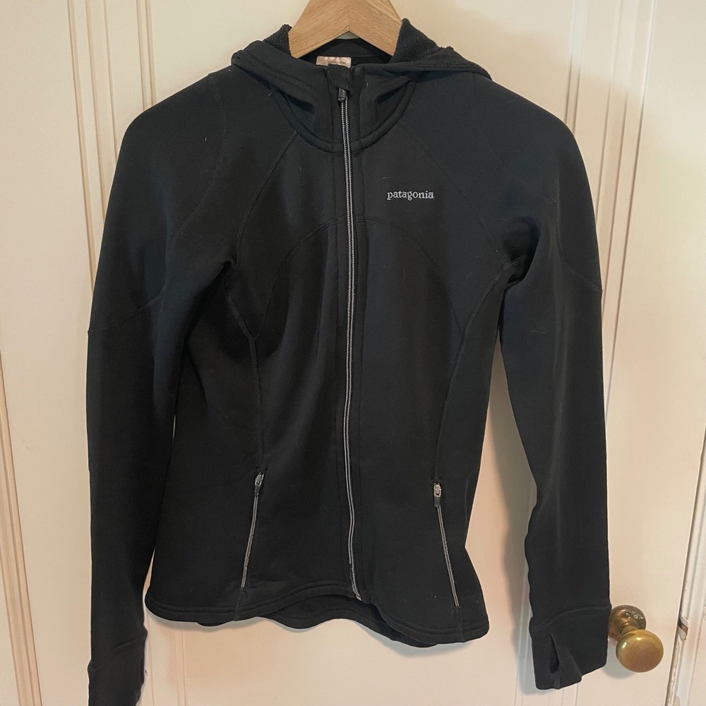 Patagonia Velocity Full Zip Fleece Jacket Hoodie Small